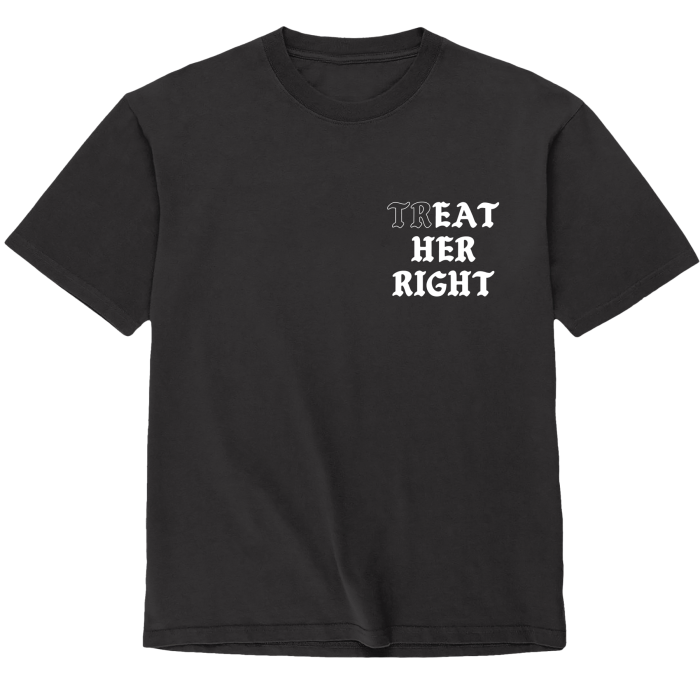 doc-johnson-assholes-live-forever-treat-her-right-t-shirt-coton-noir-small image 1