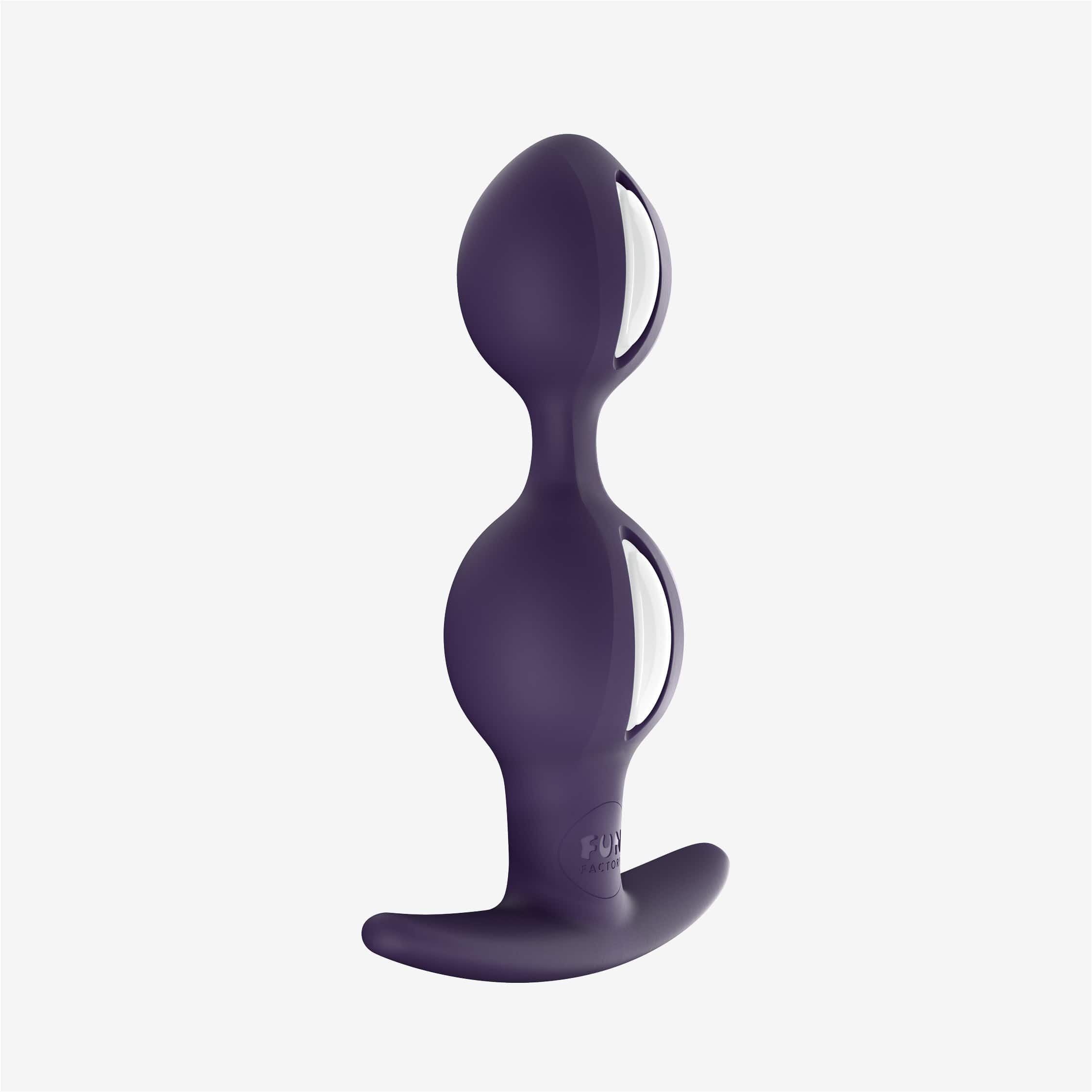 fun-factory-b-balls-duo-plug-anal-blanc-violet image 3