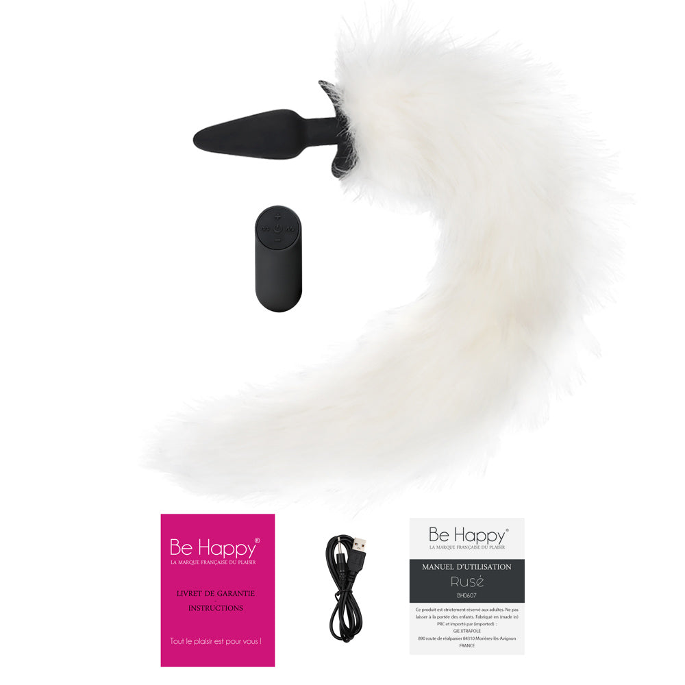 be-happy-rus-plug-anal-queue-t-l-commande-noir-blanc image 5