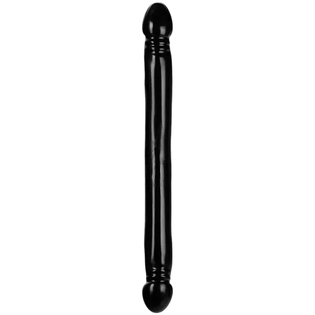 doc-johnson-classic-gode-double-18-pouces-noir-lisse image 1