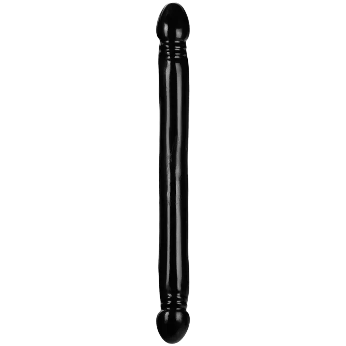 doc-johnson-classic-gode-double-18-pouces-noir-lisse image 1