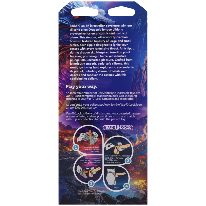 doc-johnson-vac-u-lock-dragon-s-tongue-gode-silicone-multicolore image 8