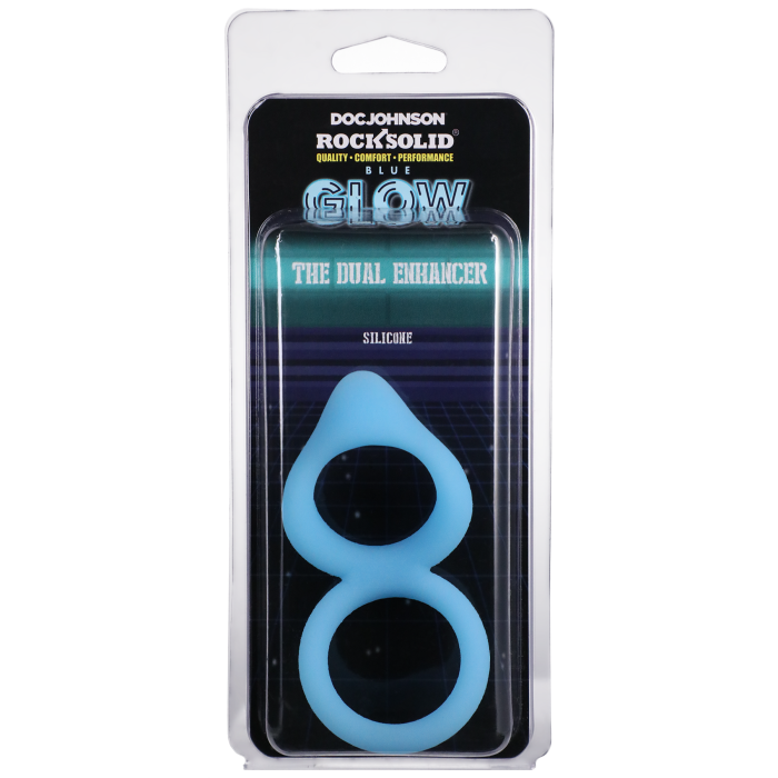 doc-johnson-rock-solid-dual-enhancer-anneau-p-nien-bleu-phosphorescent image 8
