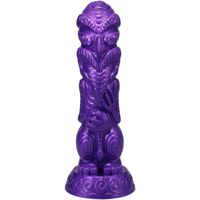 doc-johnson-pleasure-idols-uhane-ino-gode-silicone-violet image 1