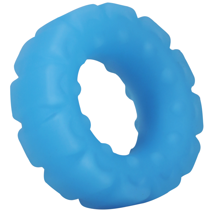 doc-johnson-rock-solid-the-tire-anneau-p-nien-bleu-phosphorescent image 2