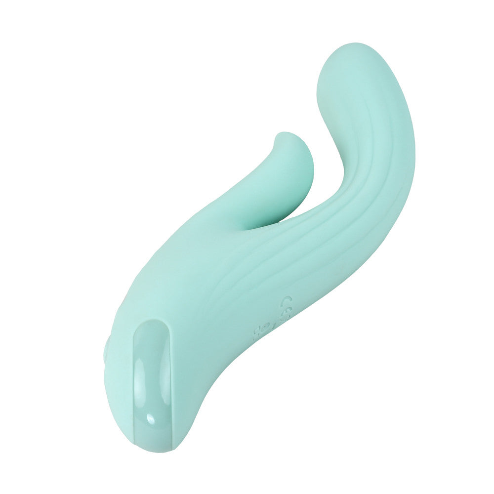 be-happy-sextoy-vaginal-vibromasseur-rabbit-com-te-bleu image 5
