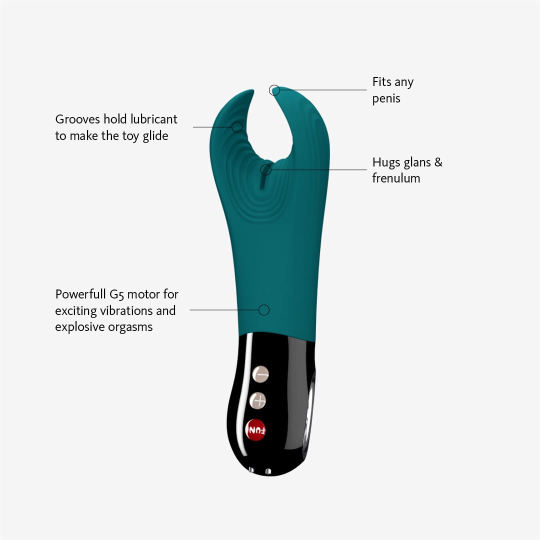 fun-factory-manta-vibromasseur-p-nis-couple-vert-mousse-puissant image 5