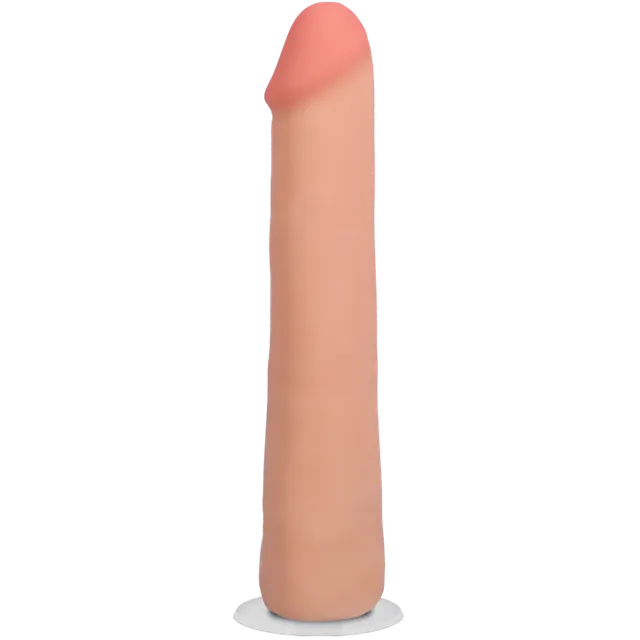 doc-johnson-realistic-cock-9-gode-ventouse-vanille image 1