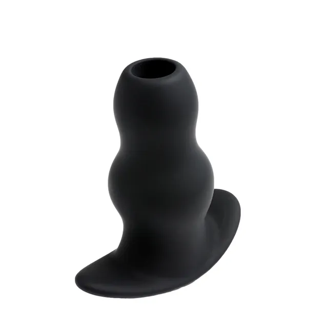 be-happy-grand-corridor-plug-anal-tunnel-noir-silicone image 1