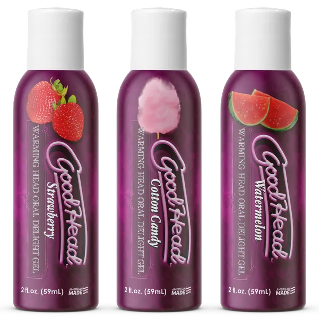 doc-johnson-goodhead-gel-oral-chauffant-3x59-ml-fraise image 1