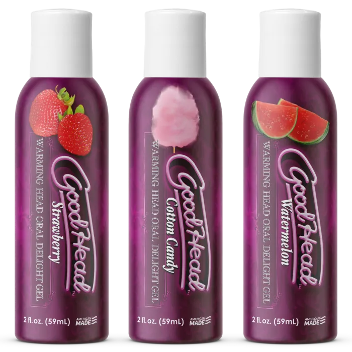 doc-johnson-goodhead-gel-oral-chauffant-3x59-ml-fraise image 1