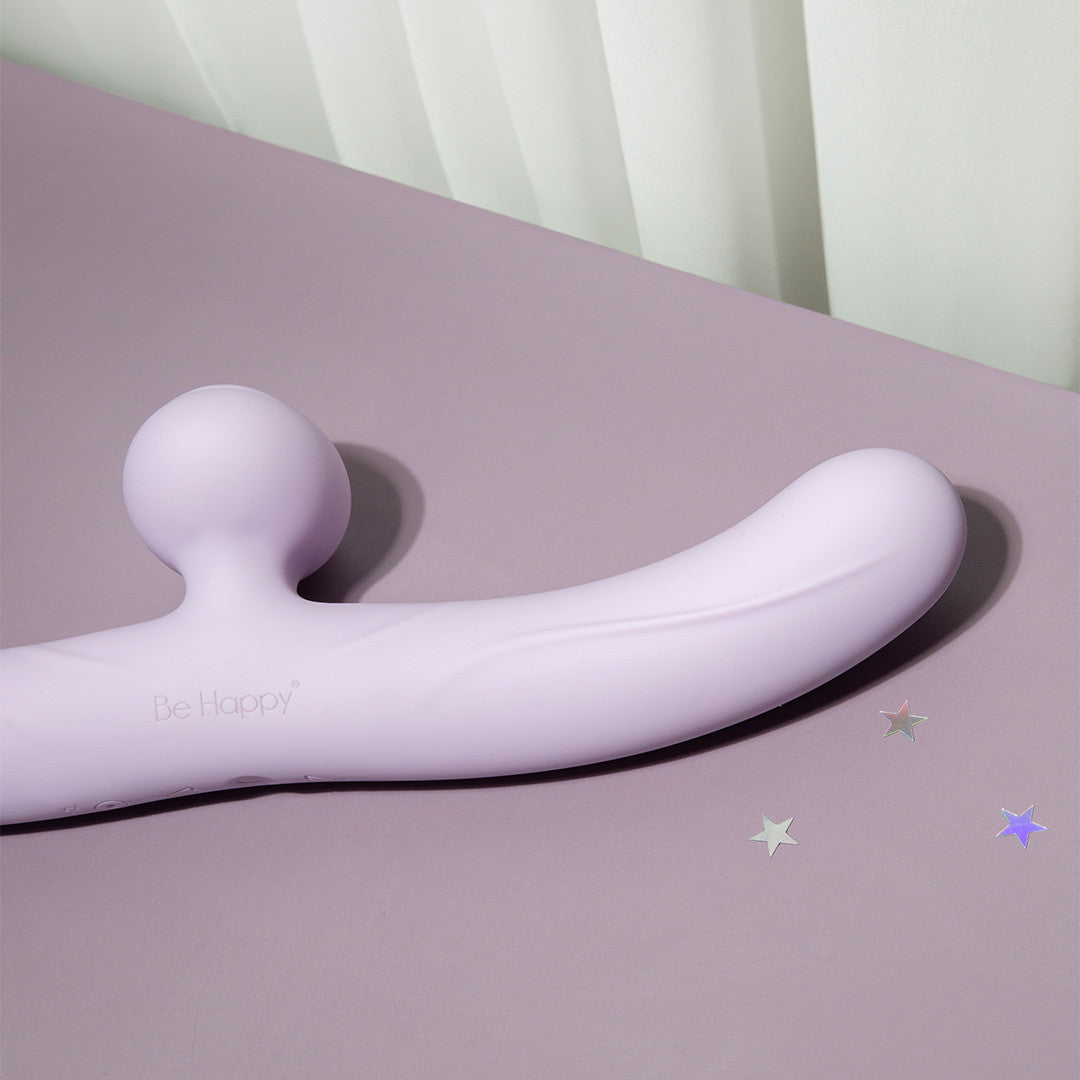be-happy-alice-double-dong-vibrant-violet-silicone-point-g image 3