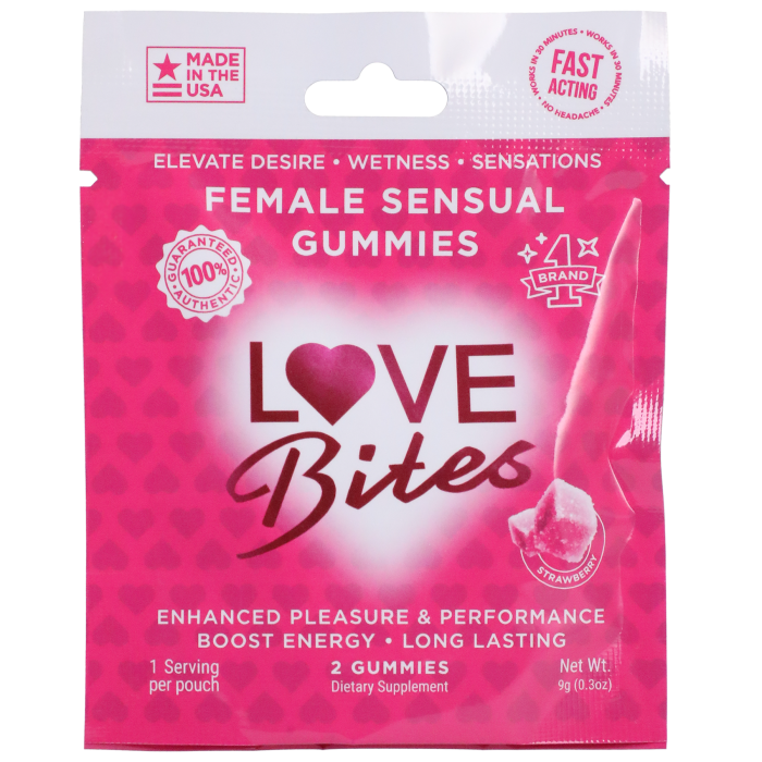 doc-johnson-love-bites-gommes-femme-fraise-individuel image 1