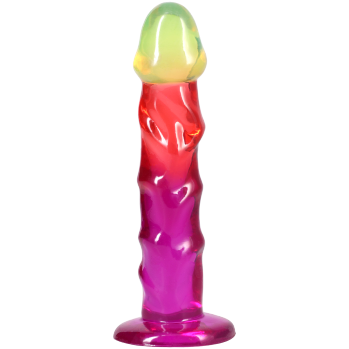 doc-johnson-crystal-jellies-7-5-inch-gode-rainbow-souple image 4