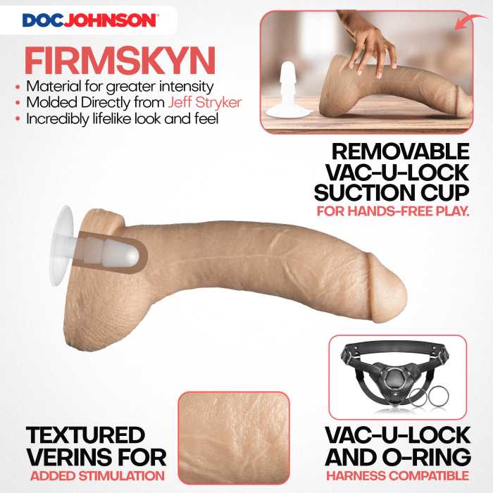 doc-johnson-jeff-stryker-gode-r-aliste-25-cm-vac-u-lock-vanille image 3