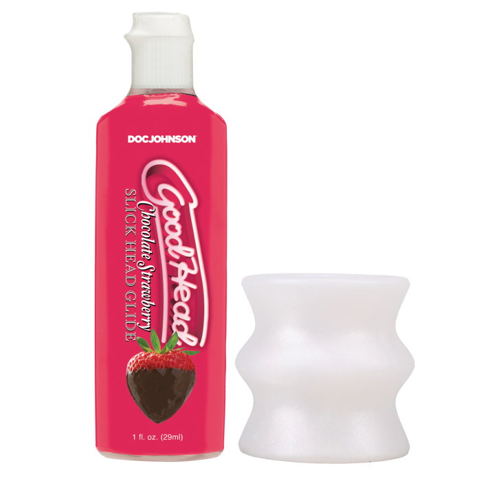 goodhead-honeymoon-head-kit-masturbateur-chocolat-fraise image 1