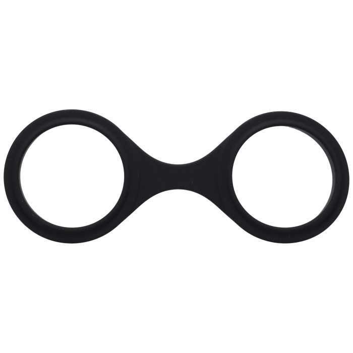 doc-johnson-merci-play-cuffs-menottes-silicone-noir image 1