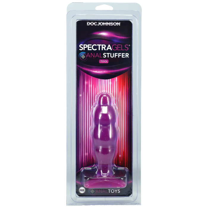 doc-johnson-spectragels-plug-anal-violet-perles-12-7-cm image 2
