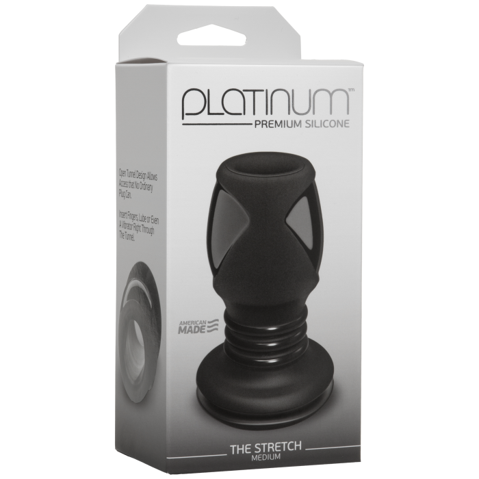 doc-johnson-platinum-stretch-plug-tunnel-m-noir image 3