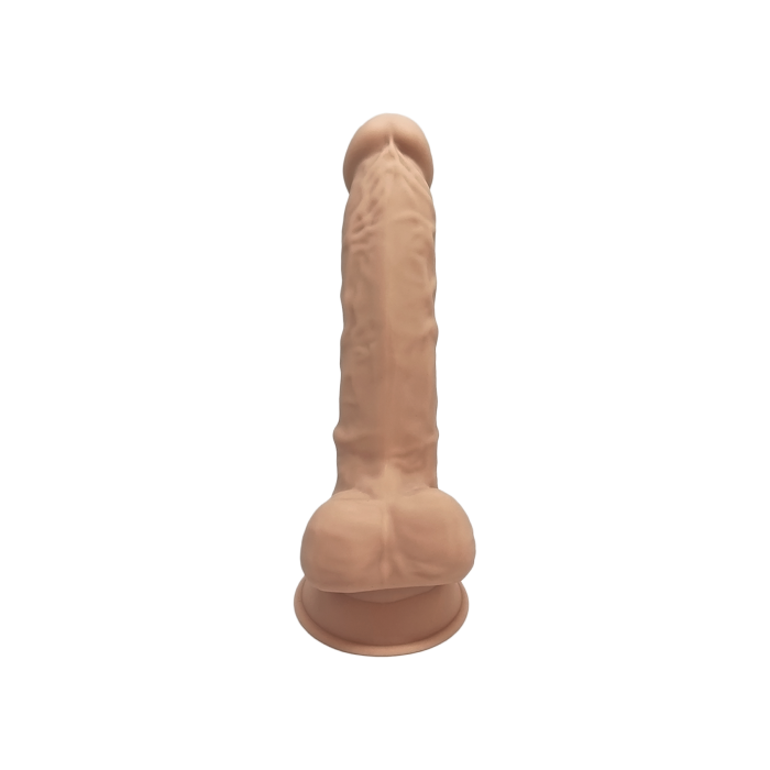 doc-johnson-silex-d-model-1-gode-silicone-vanille-18-cm image 2