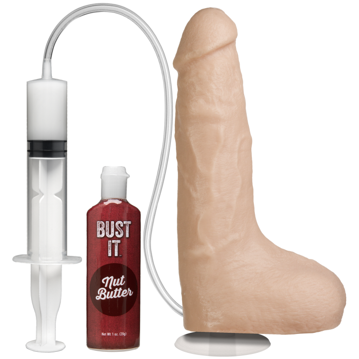 doc-johnson-bust-it-8-5-firmskyn-gode-jaculateur-vanille image 1