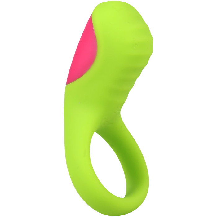 doc-johnson-mood-play-anneau-vibrant-couple-silicone-vert image 1