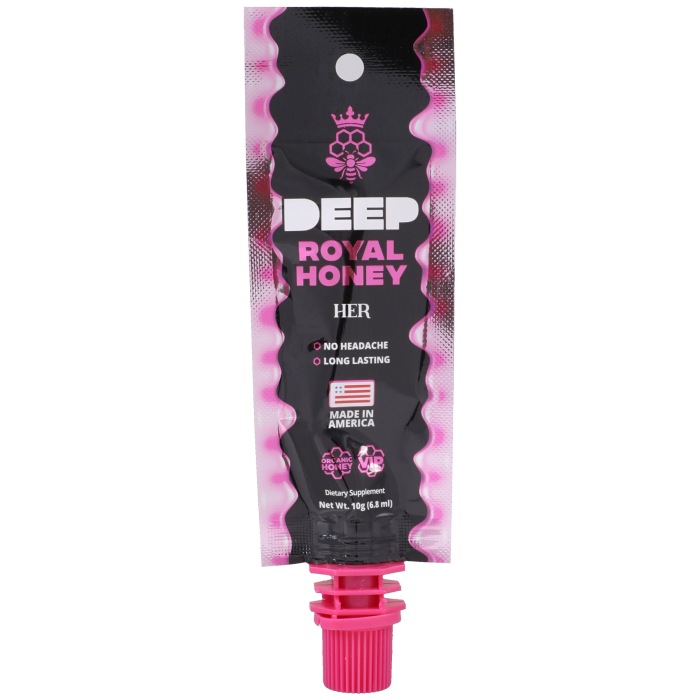 doc-johnson-deep-her-royal-honey-miel-intime-sachet-individuel image 1