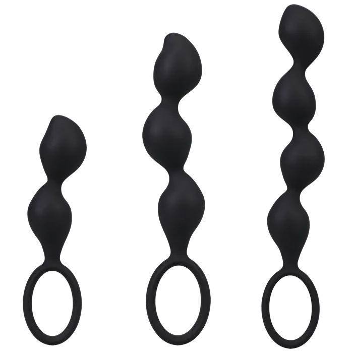 mood-naughty-plugs-anaux-silicone-noir-set-3-tailles image 1