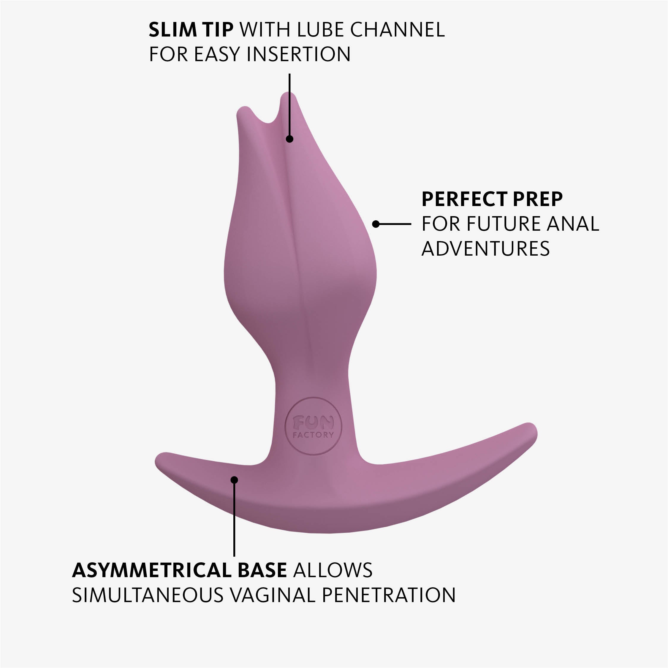 fun-factory-bootie-fem-plug-anal-rose-silicone-d-butant image 4