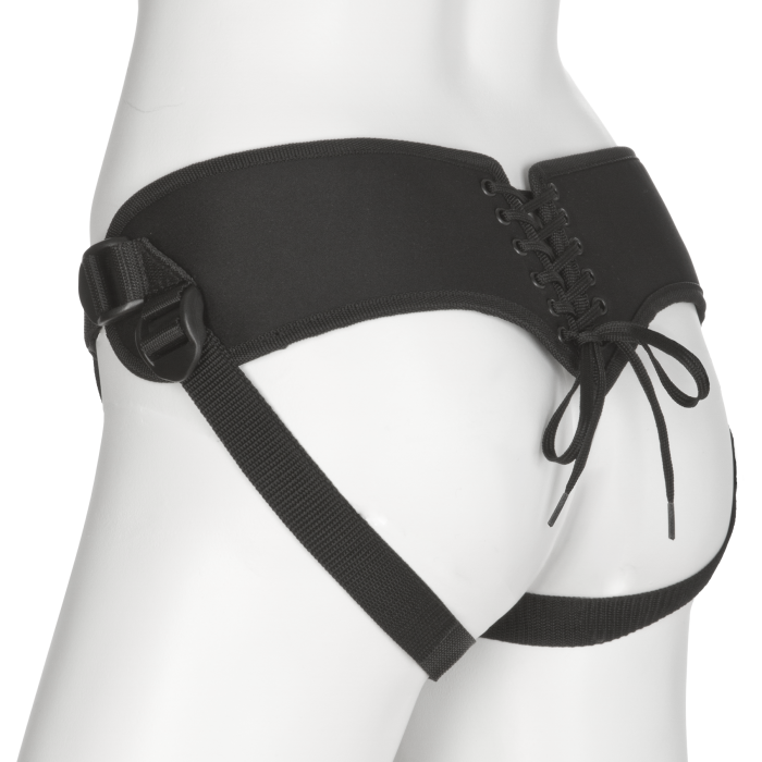 doc-johnson-vac-u-lock-harnais-corset-noir-plug image 2