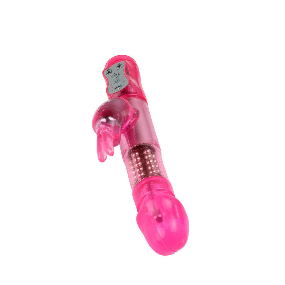 be-happy-petit-rabbit-vibromasseur-rose-rotation-billes image 4