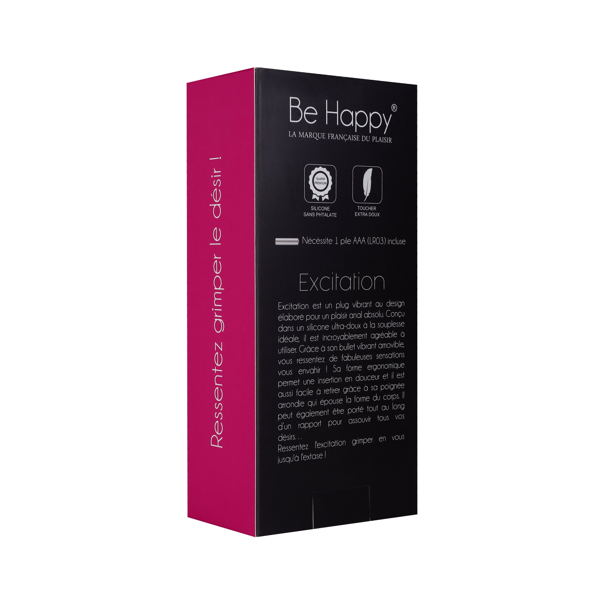 be-happy-excitation-plug-anal-vibrant-noir image 5
