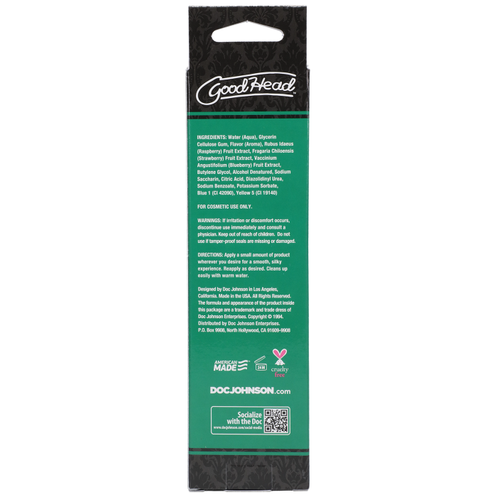 doc-johnson-goodhead-oral-delight-gel-oral-pomme-verte-113-g image 3