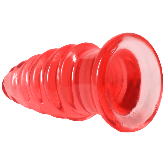 doc-johnson-crystal-jellies-anal-twist-plug-anal-transparent-5 image 6