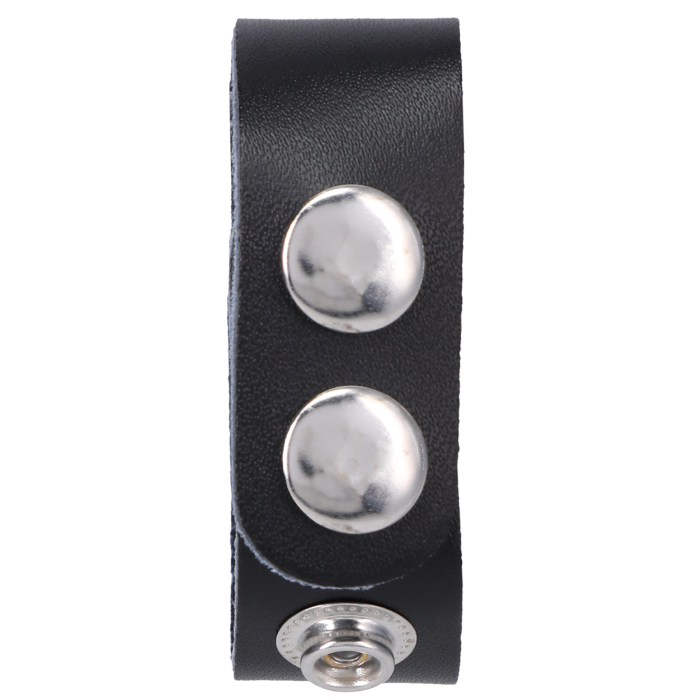 doc-johnson-rock-solid-anneau-p-nis-cuir-noir-3-pressions image 2