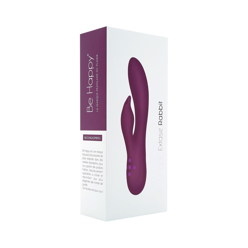 be-happy-extase-rabbit-vibromasseur-violet-silicone-rechargeable image 5