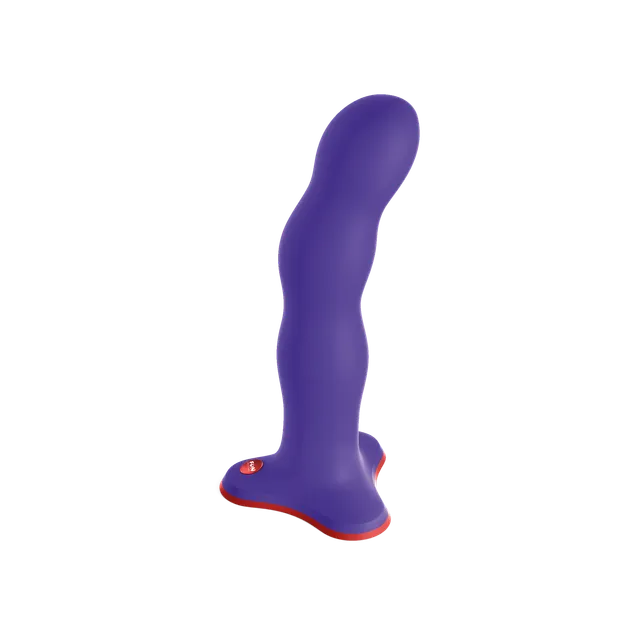 fun-factory-bouncer-gode-ventouse-harnais-violet-sans-vibration image 1