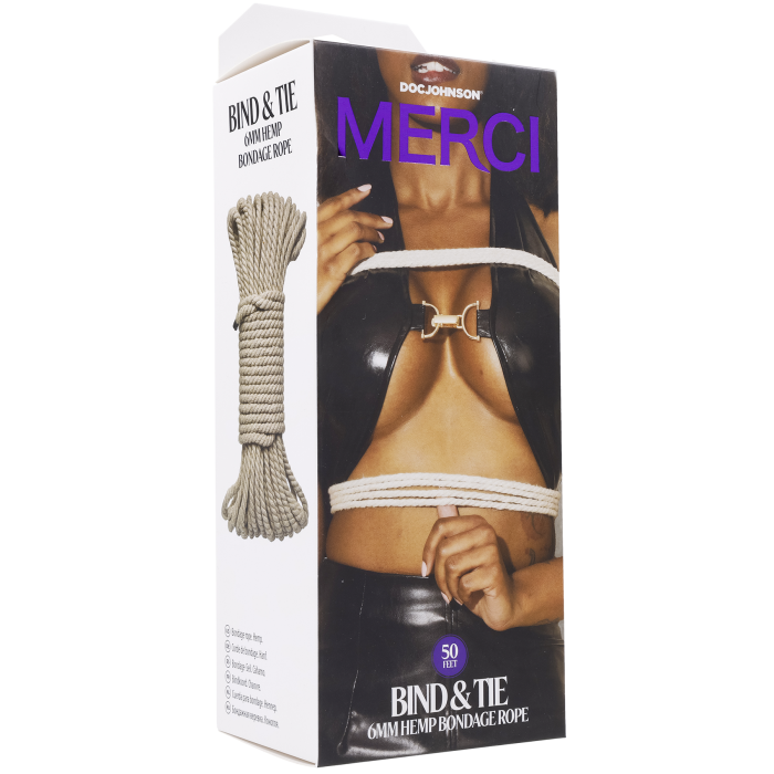 doc-johnson-merci-bind-tie-corde-bondage-chanvre-15-m image 2