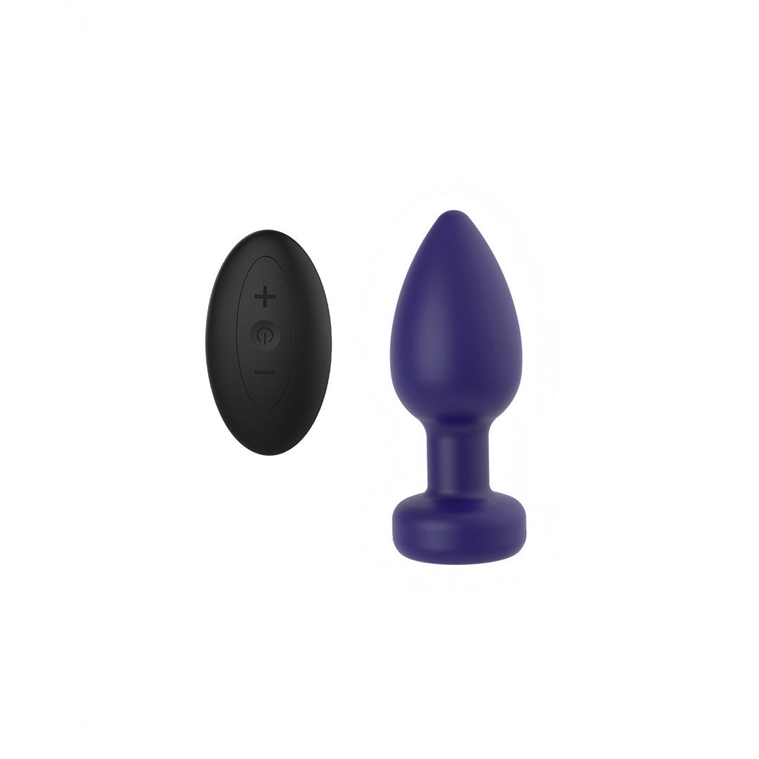 be-happy-contexte-plug-anal-vibrant-t-l-command-bleu-s image 3