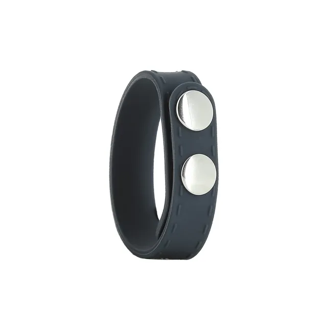be-happy-cockring-silicone-pressions-bleu-extra-doux-ajustable image 1