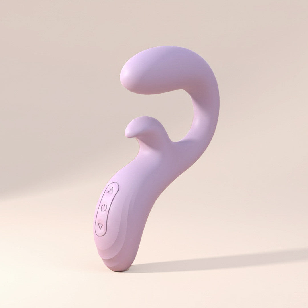 be-happy-calypso-vibromasseur-point-g-violet-double-moteur image 1