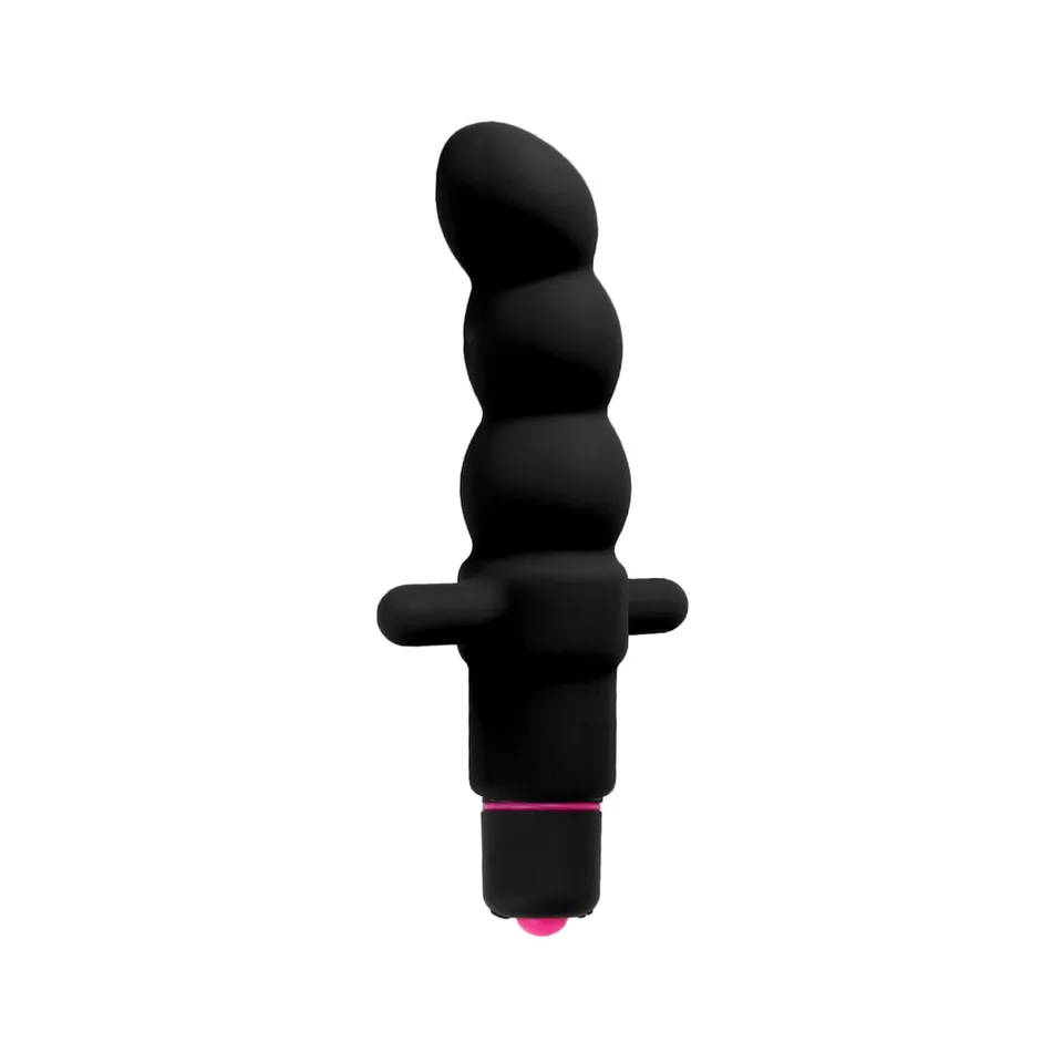 be-happy-pimpant-vibromasseur-anal-2-en-1-noir-stimulation image 1