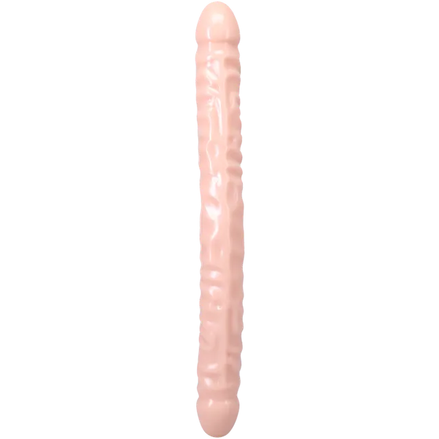 doc-johnson-classic-double-header-dong-gode-double-45cm-cr-me image 1