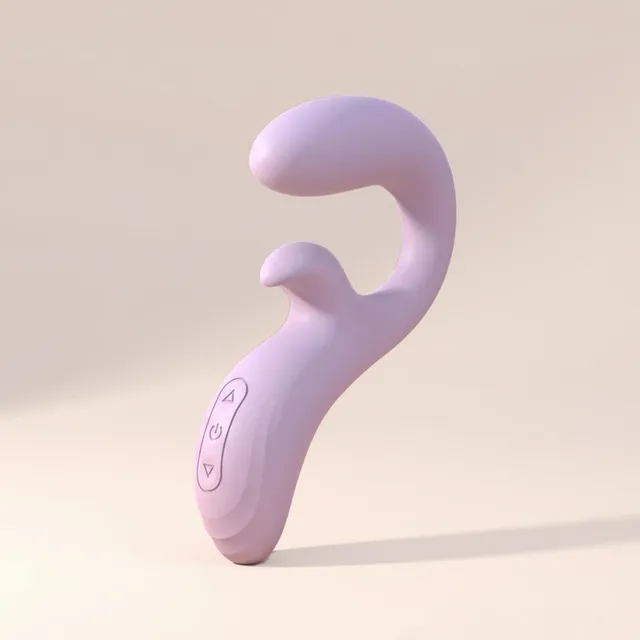 be-happy-calypso-vibromasseur-point-g-violet-double-moteur image 1