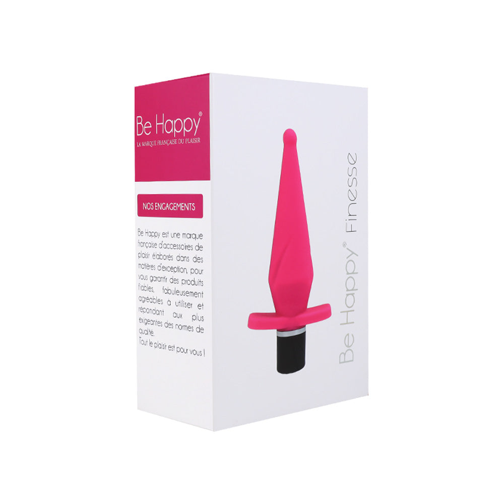 be-happy-sextoy-anal-finesse-petit-plug-rose-vibrant image 5
