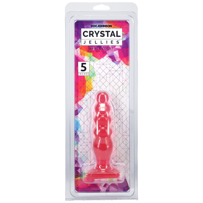 crystal-jellies-anal-delight-plug-anal-rose-12-7-cm image 2