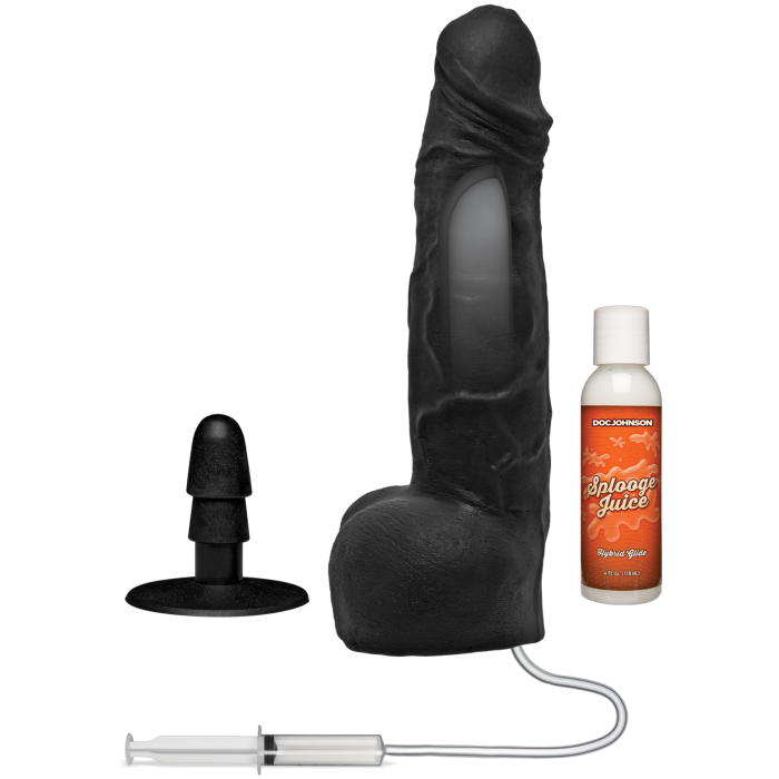 doc-johnson-merci-cumplay-cock-10-gode-jaculateur-noir image 1