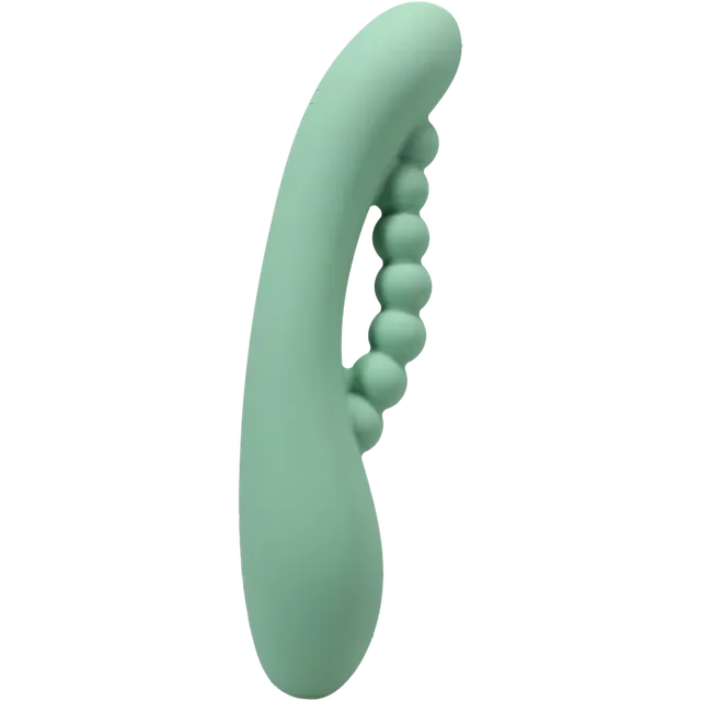 doc-johnson-kakui-me-vibrateur-silicone-vert-clitoridien image 1