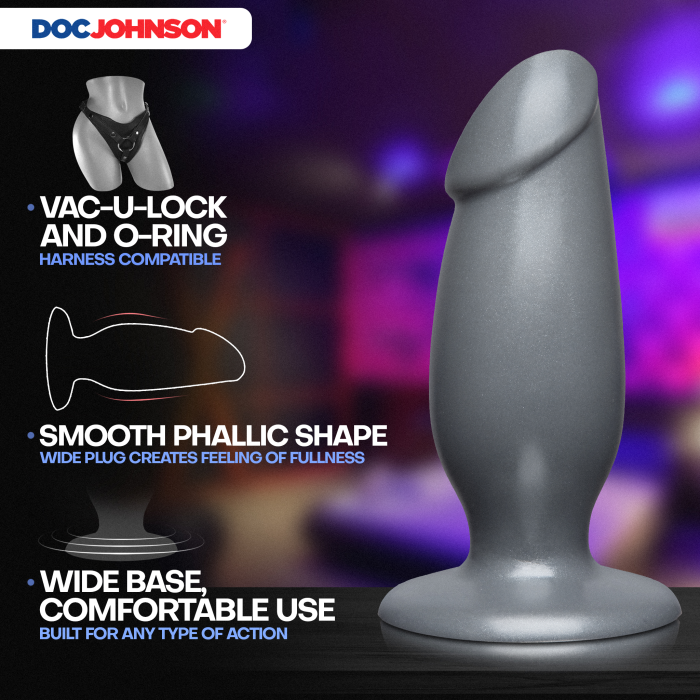 doc-johnson-american-bombshell-fat-man-plug-anal-gun-metal image 3
