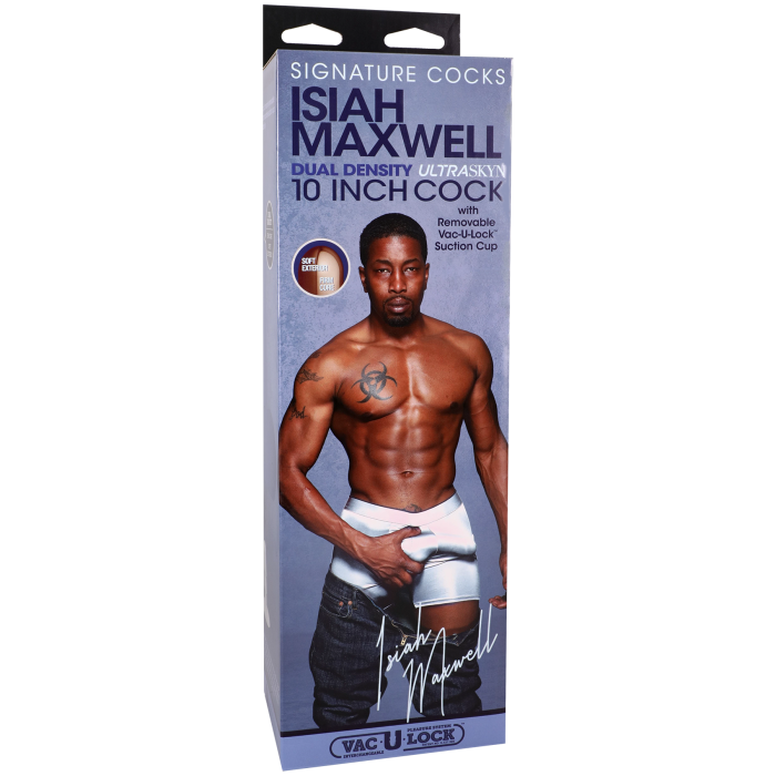doc-johnson-signature-cocks-isiah-maxwell-gode-25-cm-chocolat image 6